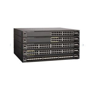 RJ45 SFP Ruckus Sakelar Jaringan ICX7450 48F 48 Port 48x10/100/1000 Mbps