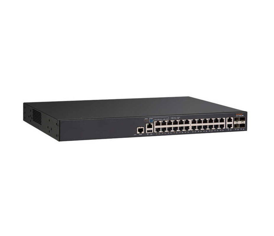 RJ45 SFP Ruckus Sakelar Jaringan ICX7450 48F 48 Port 48x10/100/1000 Mbps