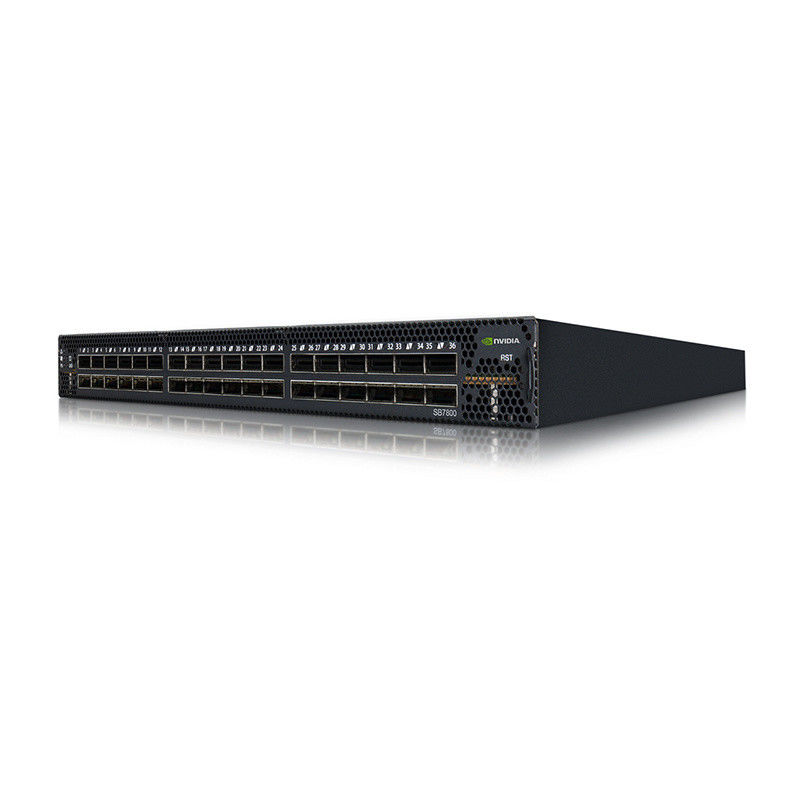 MSB7800-ES2F Mellanox Network Switch-IB 2 Berbasis EDR InfiniBand 1U 36 Port QSFP28