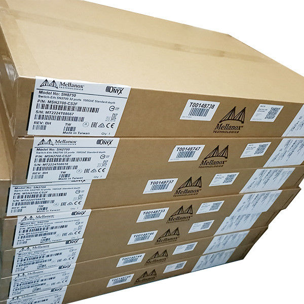 MQM9790-NS2F InfiniBand Mellanox Network Switch 64 Port 400Gb/S 32 Port OSFP Tidak Terkelola