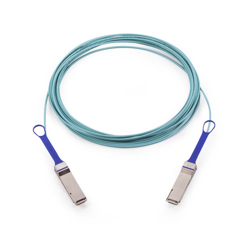 MFA1A00-E005 Kabel Optik Aktif InfiniBand EDR Hingga 100Gb/S QSFP LSZH 5m kabel Mellanox AOC