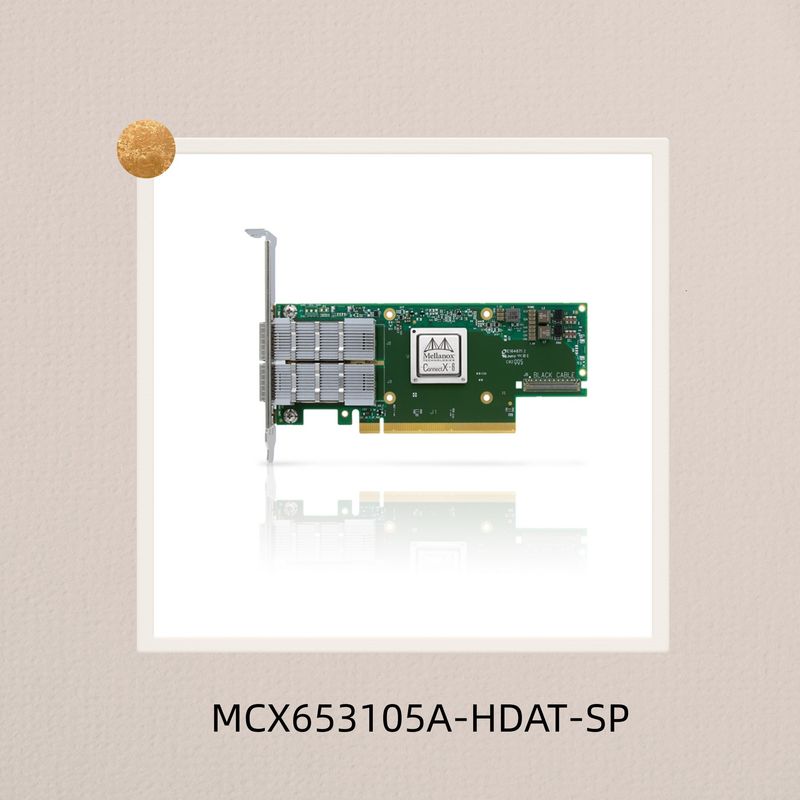 Mellanox MCX653105A-HDAT-SP Secure Boot Root of Trust Crypto Acceleration untuk server