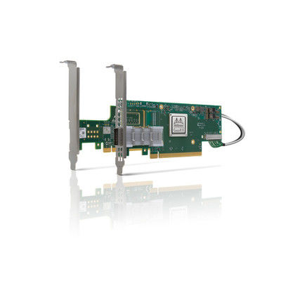 100g MCX653105A-EFAT Mellanox Kartu Jaringan ConnectX-6 VPI Adapter Untuk Server