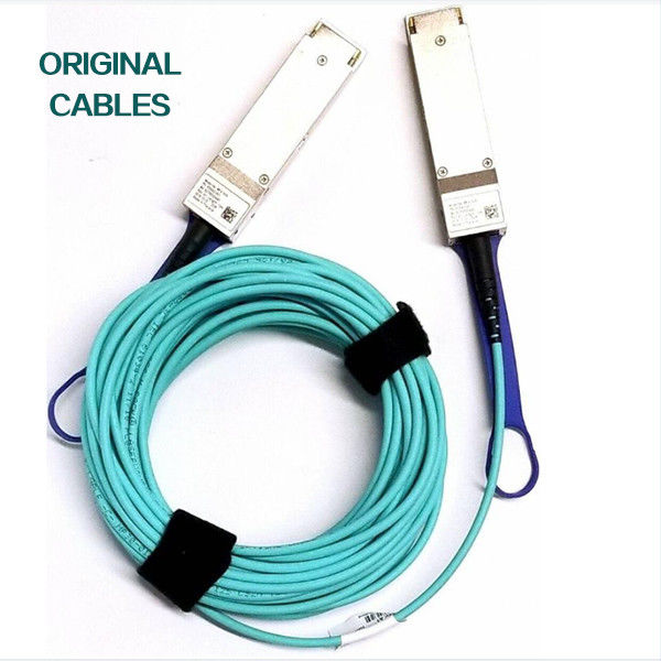 MFS1S50-H010V Kabel Mellanox IB 200Gb/S HDR Ke 2x100Gb/S HDR100 MMF 10m Latensi Rendah