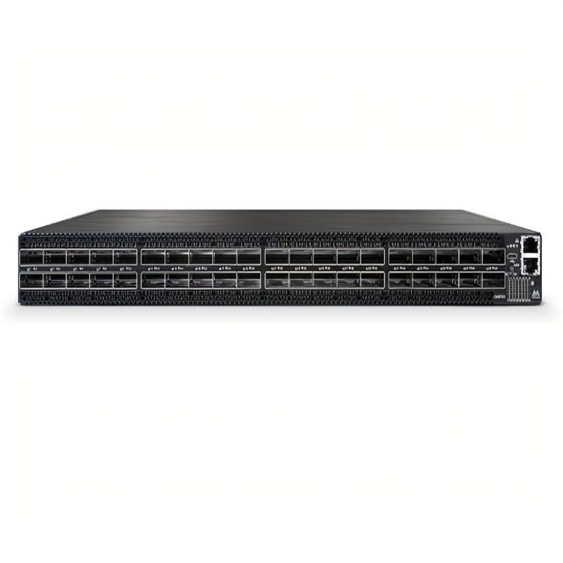 MQM8700-HS2F Mellanox Network Switch 40 Port 200G InfiniBand Untuk Pusat Data