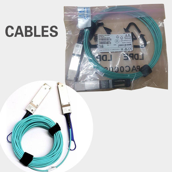 Kabel Serat Aktif 20 Meter 200Gb/S VPI IB HDR Dan 200GbE QSFP56 MFS1S00-H020V