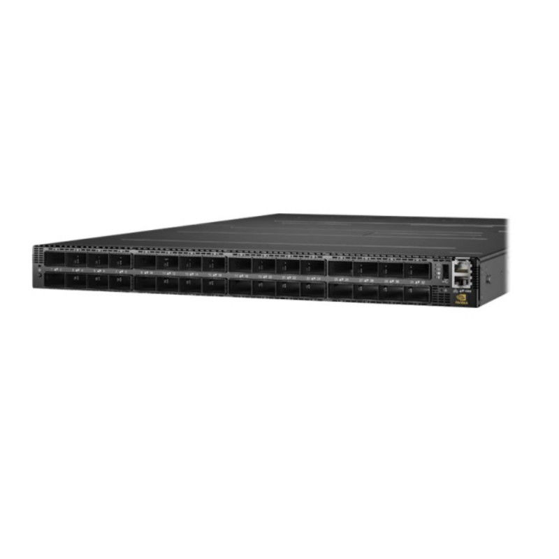 Infiniband MQM9700-NS2F Mellanox Network Switch 400G 16,8 Tbps Untuk Server