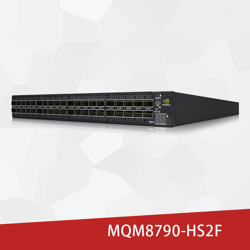 MQM8790-HS2F Mellanox Switch 40 Port Non Blocking Managed Externally HDR 200Gb/S InfiniBand Smart