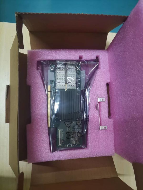 Kartu Jaringan Mellanox ConnectX-6 MCX653106A-HDAT VPI 200Gb/S InfiniBand dan Ethernet