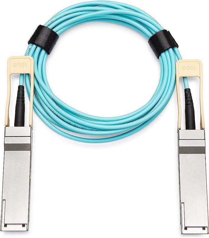 MFS1S00-H010V Mellanox AOC Kabel IB HDR Hingga 200Gb/S QSFP56 10m Sfp