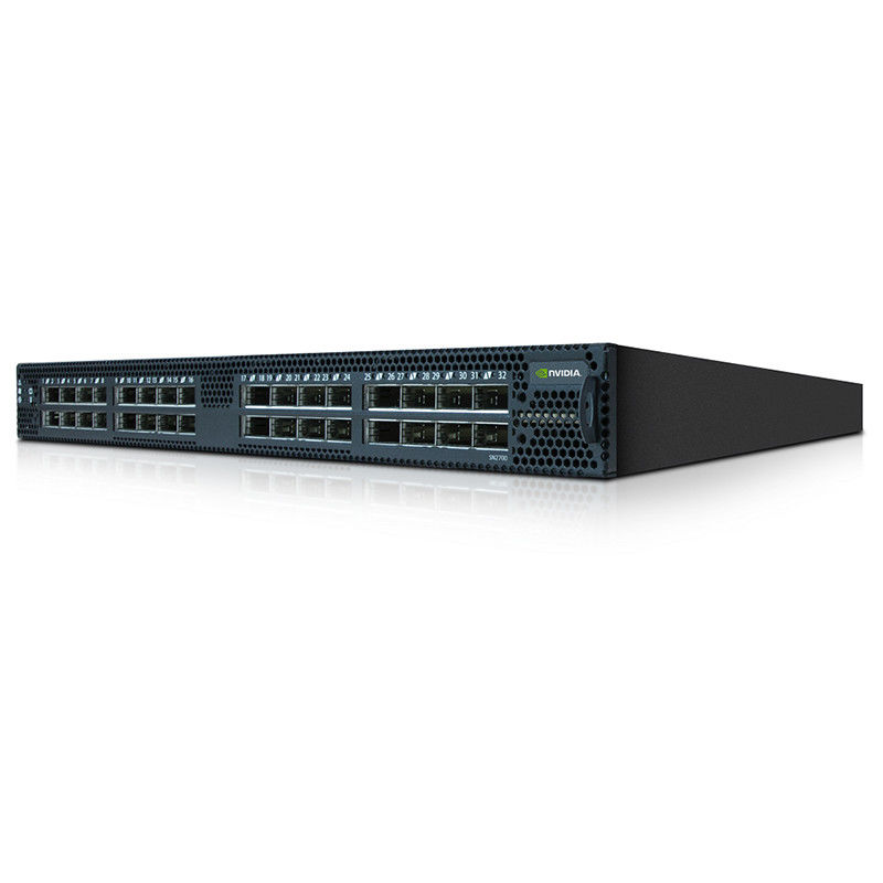 MSN2700-CS2F Mellanox Switch Spectrum Berdasarkan 32 Port 100GbE Open Ethernet Platform