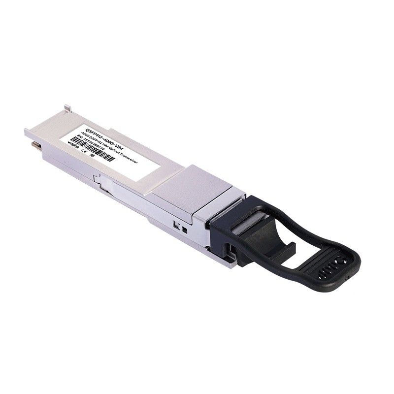 400G QSFP112 SR4 Hot-Plug Multimode Fiber Optic Transceiver 100m Interconnect untuk Pusat Data dan Interconnect Optik