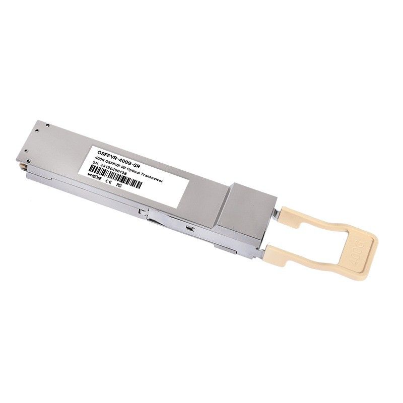 Bandwidth 400G Ethernet Network OSFP SR4 Multimode Fiber Transceiver Module dengan Hot-Plug Digital Diagnostic Functions