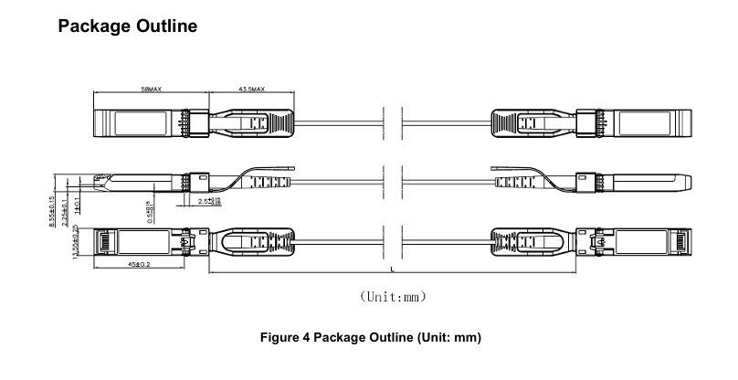 OM3/OM4 Multimode Fiber 25G SFP28 AOC Active Optical Cable dengan rentang frekuensi 850nm dan Instalasi plug-and-play yang mudah