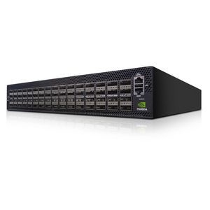 10/100/1000Mbps Tingkat Transmisi Mellanox MSN5600 920-9N42F-00RI-7C0 Spektrum4 64X Osfp Cumulus Secure Switch Asli