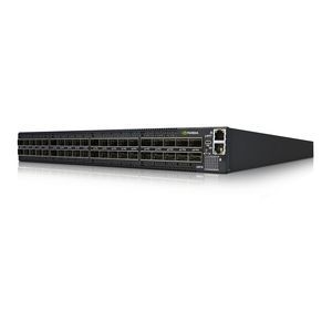Nvidia Quantum 200GB/S Infiniband Switch 40 Qsfp56 Port Mellanox Mqm8700-HS2f Switch 43.6*433.2*590.6 mm Teknologi Infiniband
