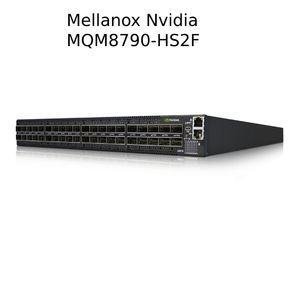 Mellanox MQM8790-HS2F 40 Port Non-Blocking Infiniband Smart Switch dengan 200GB/S Manajemen Eksternal dan Poe Vlan Stackable