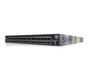 Mellanox Msb7890-Es2f Sakelar Pusat Data 36 Port Sakelar Akses Sakelar Jaringan 43.6*433.2*590.6 mm Kecepatan Maks EDR
