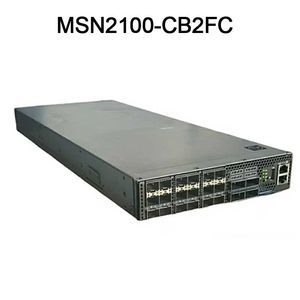 Nvidia Mellanox® MSN2100-CB2FC Spektrum 100gbe Open Ethernet Switch 16 43.6*433.2*590.6 mm 5000 untuk Transfer Data Cepat