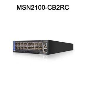 Nvidia Mellanox Spektrum berbasis 1U Open Ethernet Switch dengan Cumulus Linux MSN2100-CB2RC 16 QSFP28 Port dan EDR Max Speed