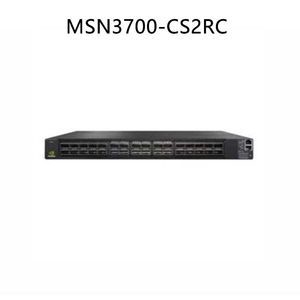 Mellanox MSN3700-CS2RC 920-9n201-00r7-0c0 Jaringan Switch Infiniband Teknologi 32qsfp56 Pelabuhan Kecepatan Tingkat Transmisi