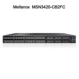 Kecepatan Maksimum 100g Sakelar Ethernet Terbuka 1U Berbasis Nvidia Spectrum-2 dengan Cumulus Linux 48 Port SFP28 12 Port QSFP28 MSN3420-CB2FC