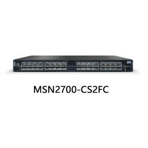 Compact dan Powerful 100gbe 1u Switch W/Cumulus Linux MSN2700-CS2FC Nvidia Spectrum untuk Aplikasi Data-Intensive
