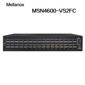 Sakelar Ethernet Terbuka 2U dengan Cumulus Linux, 64 Port QSFP56, CPU X86, Kedalaman Standar, P2C, Kecepatan Transmisi 5000, Kecepatan 100GB