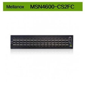 Speed Networking Nvidia Spectrum-3 100Gbe Switch dengan 64 Port QSFP28 MSN4600-CS2FC Kecepatan Maksimum 100G 5000