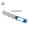 100g Qsfp28 Zr4 Transceiver Optik 80km SFP28 Lr4 103gbps Eml Transceiver LAN-Wdm dengan Diagnostik Digital