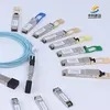 Transceiver kecepatan tinggi 400g Qsfp112 Sr4 untuk jarak 100m