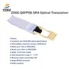 Modul Transceiver Optik Sr4 Qsfp56 200g Kecepatan Tinggi untuk Jaringan dengan Persediaan Barang Spot dalam Jumlah Besar