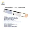Transceiver kecepatan tinggi 200g Qsfp112 Vr2 untuk pusat data
