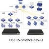 H3c Ls-5120V3-52s-Li 52-Port Managed Network Switch untuk konektivitas yang andal