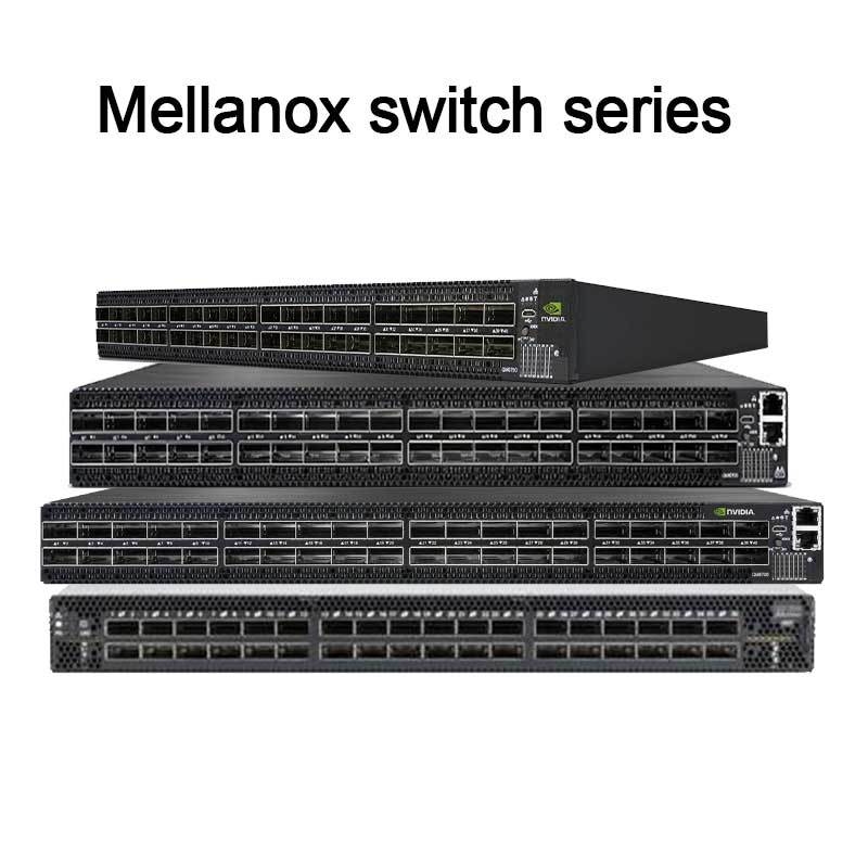 MQM9790-NS2F Quantum-2 NDR 64 X 400Gb/S Port 32 OSFP Cages Power-To-Connector yang tidak dikelola P2C