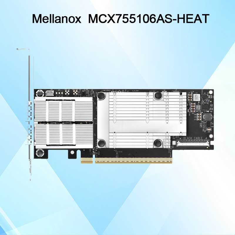 MCX755106as-Heat (900-9X7AH-0078-DTZ) Nvidia Connectx-7 200g Ethernet Adapter dengan Dual Port