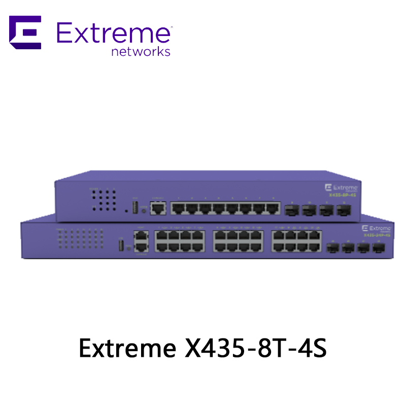 Sakelar Jaringan Kinerja Tinggi Seri Extreme X435-8t-4s untuk Konektivitas yang Mulus