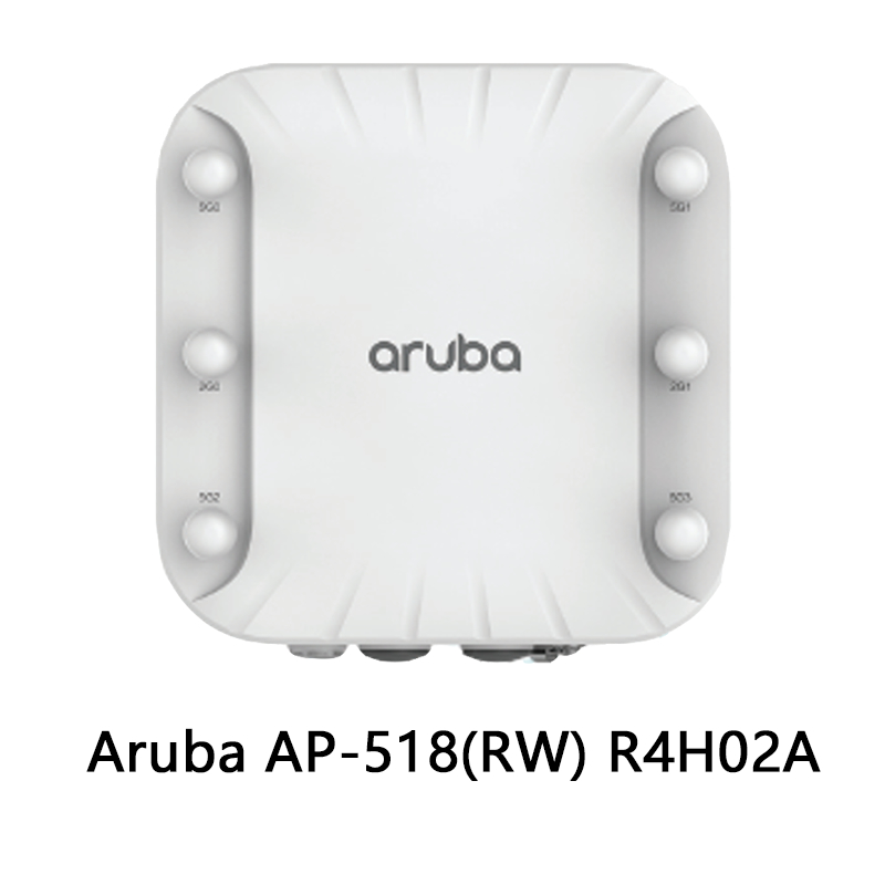 Solusi Point Akses Wi-Fi Indoor Aruba Ap-518 (R4H02A) Berkinerja Tinggi