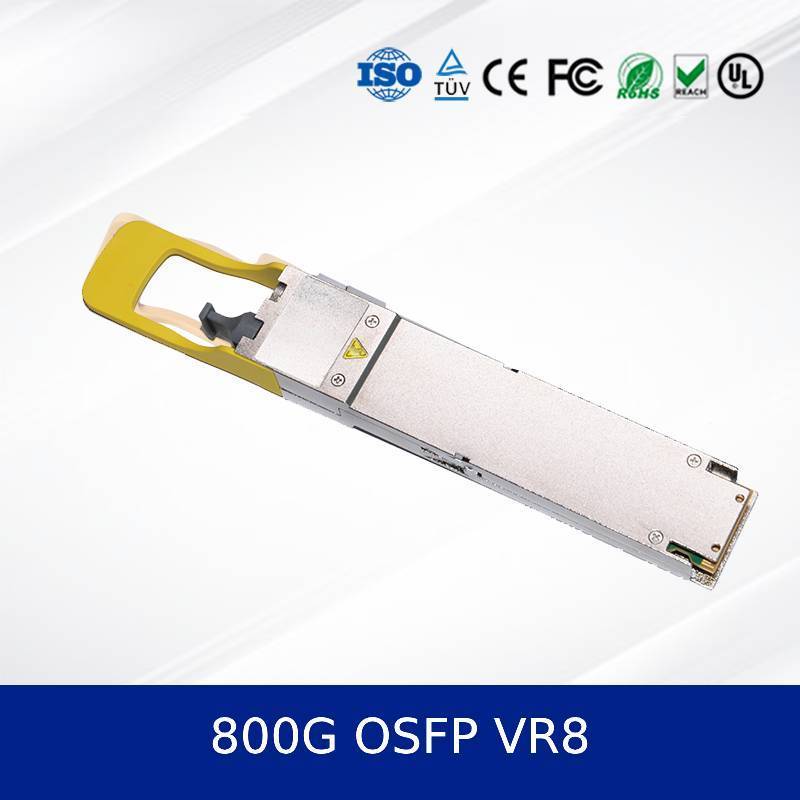 Transceiver Osfp Vr8 800g Canggih untuk Jaringan Berkinerja Tinggi
