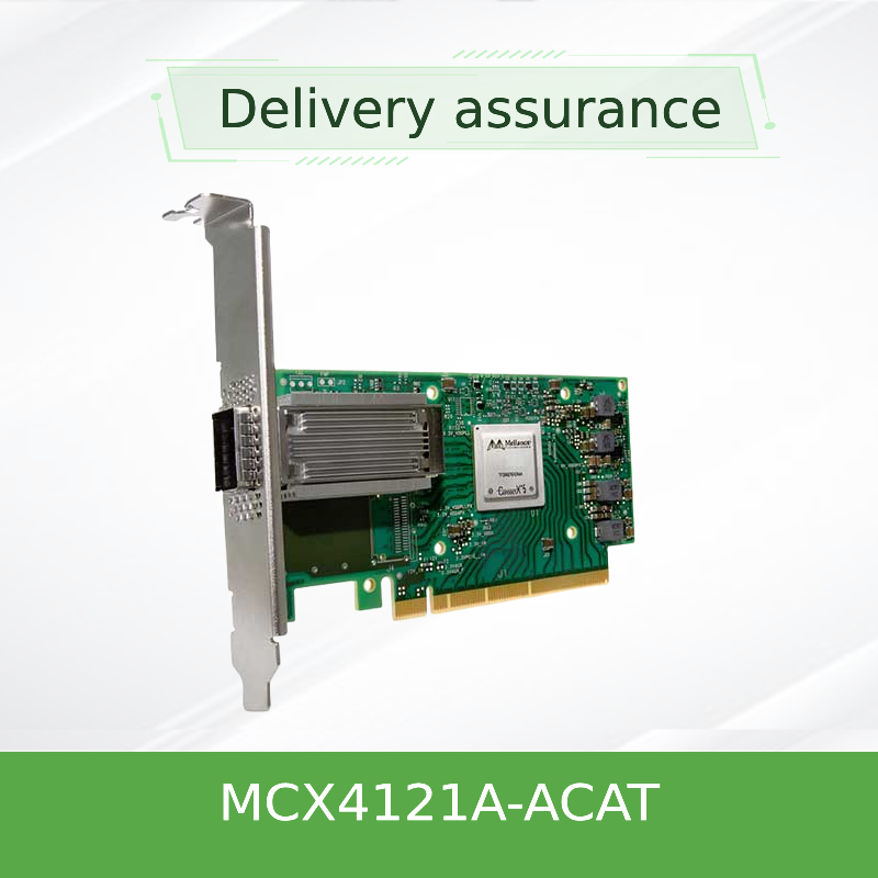 ConnectX-4 Lx EN 25GbE Mellanox Network Card Dual Port SFP28 PCIe3.0 X8 MCX4121A-ACAT
