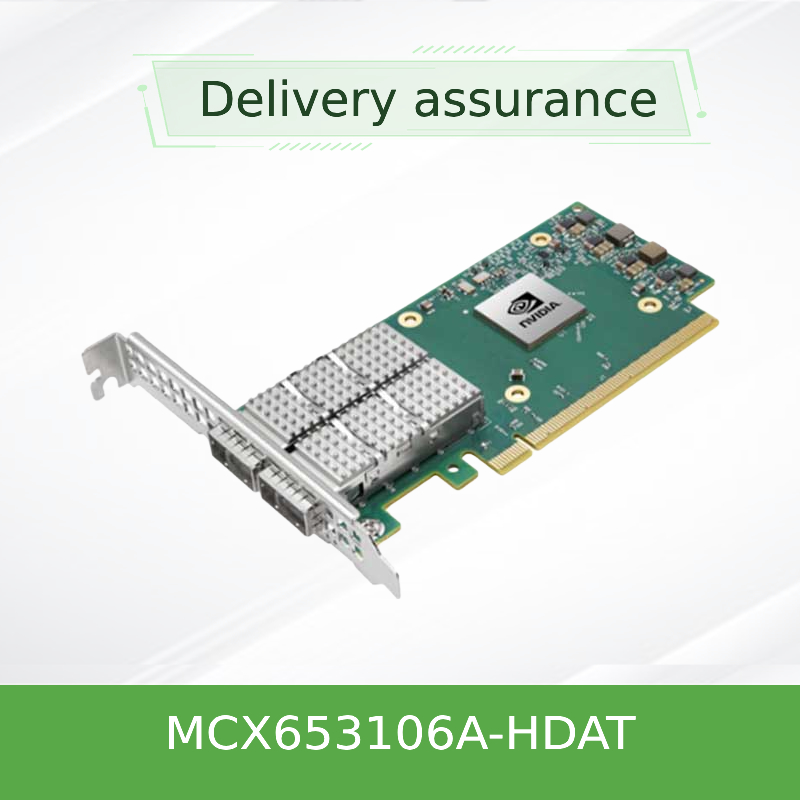 MCX653106A-HDAT-SP Mellanox 200gbe Kartu Jaringan ConnectX-6 VPI Adapter