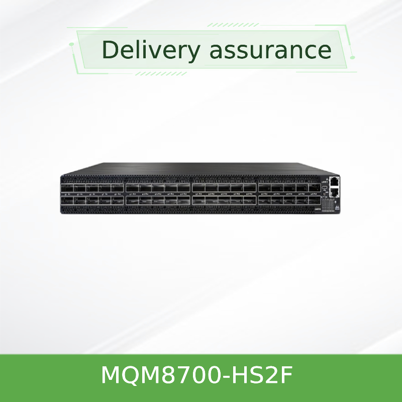 Managed network Infiniband HDR Switch Mellanox 200gb Switch MQM8700 40 Port MQM8700-HS2F ((920-9B110-00FH-0MD)