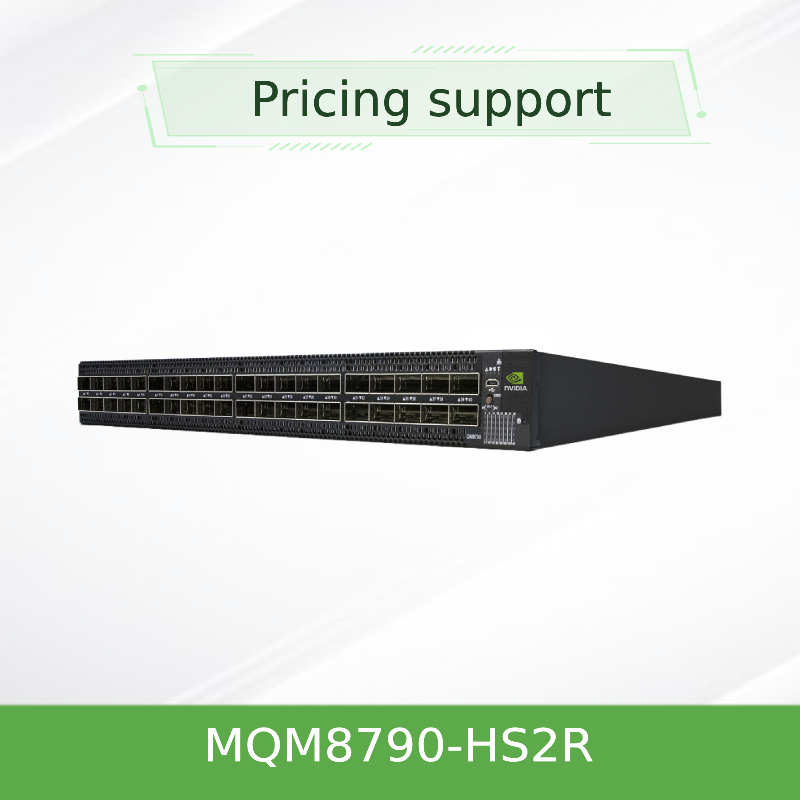 Performa Jaringan yang Ditingkatkan Mellanox switch MQM8790-HS2R(920-9B110-00RH-0D0) Quantum Hdr Infiniband Switch 40 Qsfp56 Port Nvidia