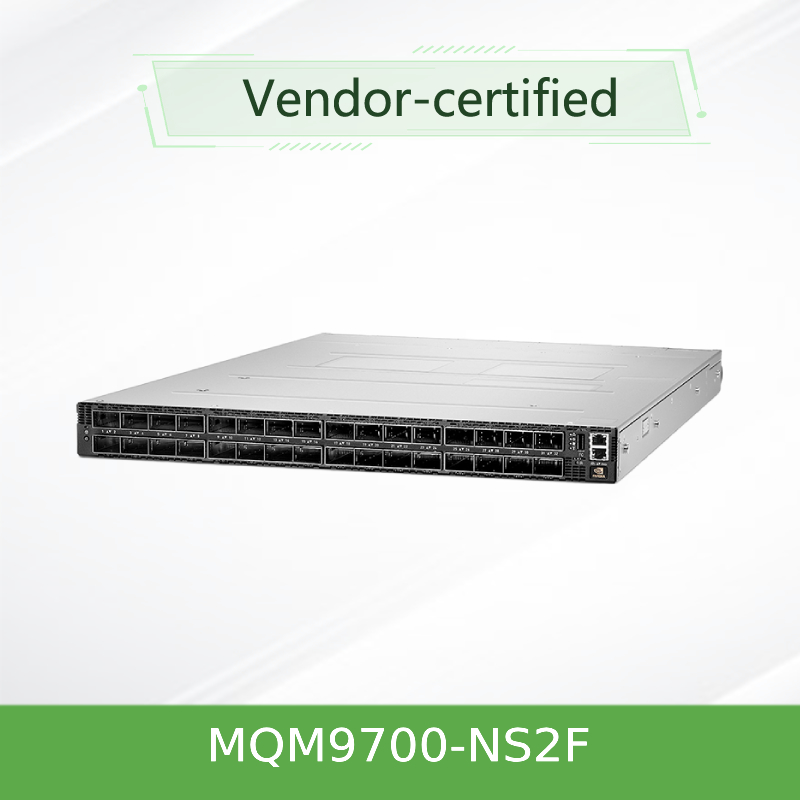MQM9700-NS2F(920-9B210-00FN-0M0) Sakelar Jaringan Infiniband Mellanox Quantum 2 Berbasis NDR