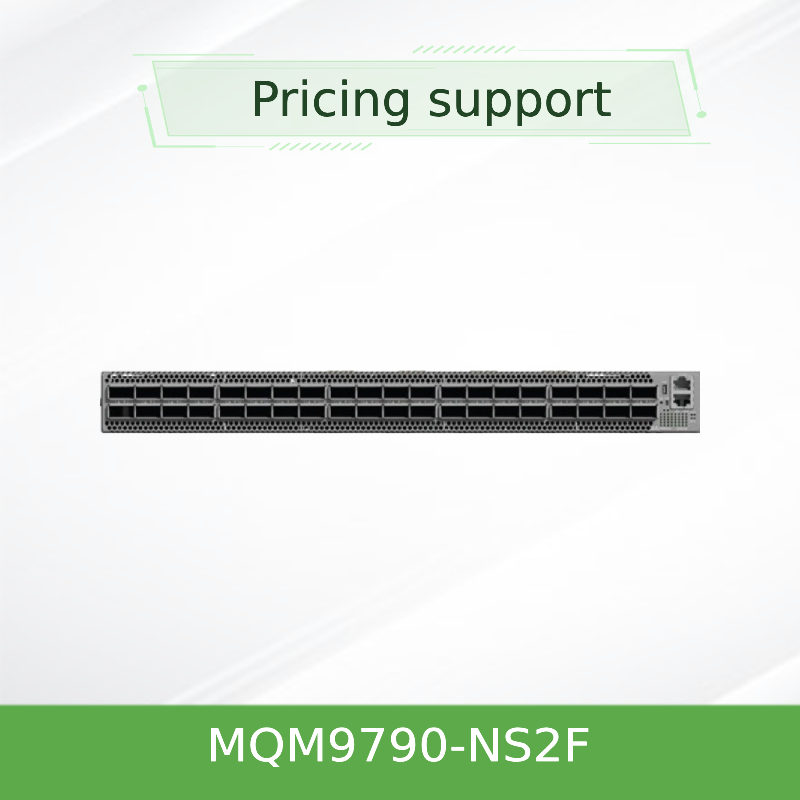 MQM9790-NS2F(920-9B210-00FN-0D0) Mellanox Ndr jaringan Switch Scaling Out Pusat Data 400G InfiniBand Smart