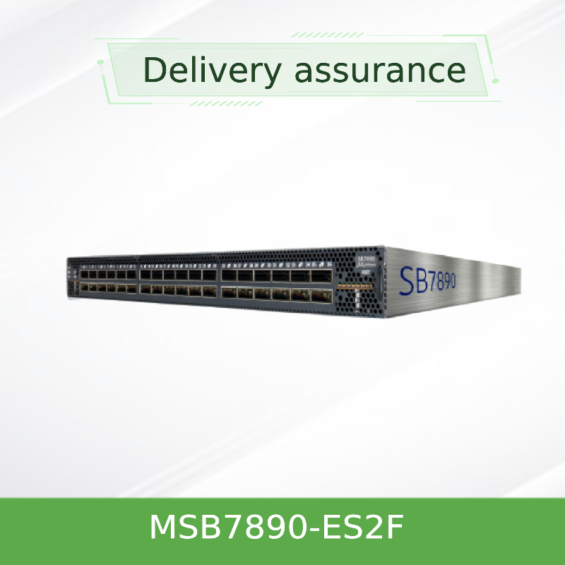 MSB7890-ES2F Mellanox Ethernet Beralih 48 Perangkat Lunak Manajemen Port SFP + Kuat Fleksibel