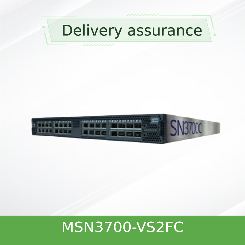2 PSU AC Mellanox Switch Jaringan Terbuka Cumulus Linux Switch MSN3700-VS2FC 200GbE 1U