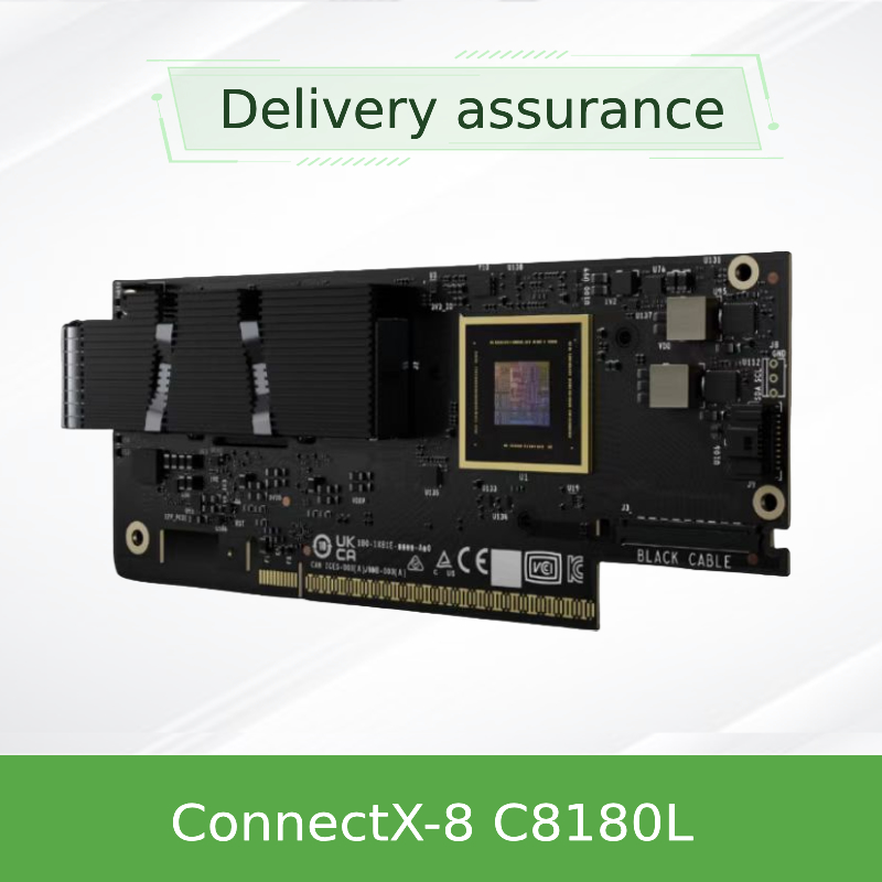 Kartu jaringan mellanox baru Adaptor Nvidia Asli C8180 Lpartner Didinginkan 900-9X81e-00ex-SL0s