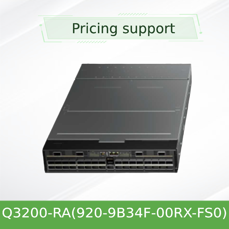 Nvidia Q3200-Ra Quantum-3 Berbasis Dua Xdr Infiniband Switch dengan Dukungan Vlan 2u 36 Xdr Port 18 Osfp Cages