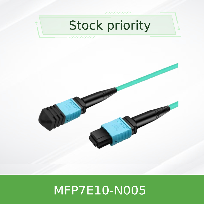 Mfp7e10-N020 Kabel Serat Pasif Mmf MPO12 APC ke MPO12 APC 20m Mfp7e10-N003 Mfp7e10-N005
